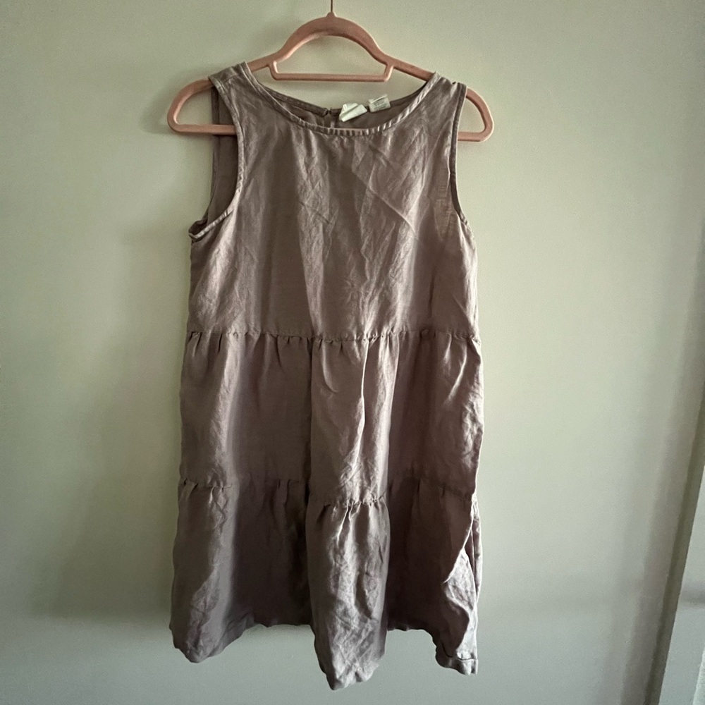 C&C California Sleeveless Muted Mauve Mini Dress